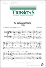 O Salutaris Hostia TTB choral sheet music cover